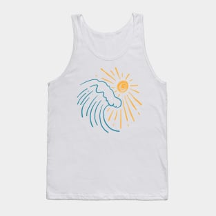 Sun and Wave Tank Top